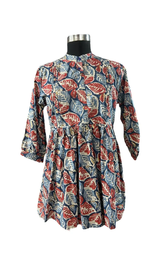 Beautiful Indian Hand block printed short dress