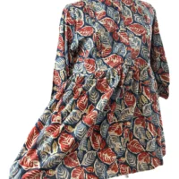 Beautiful Indian Hand block printed short dress - Image 2
