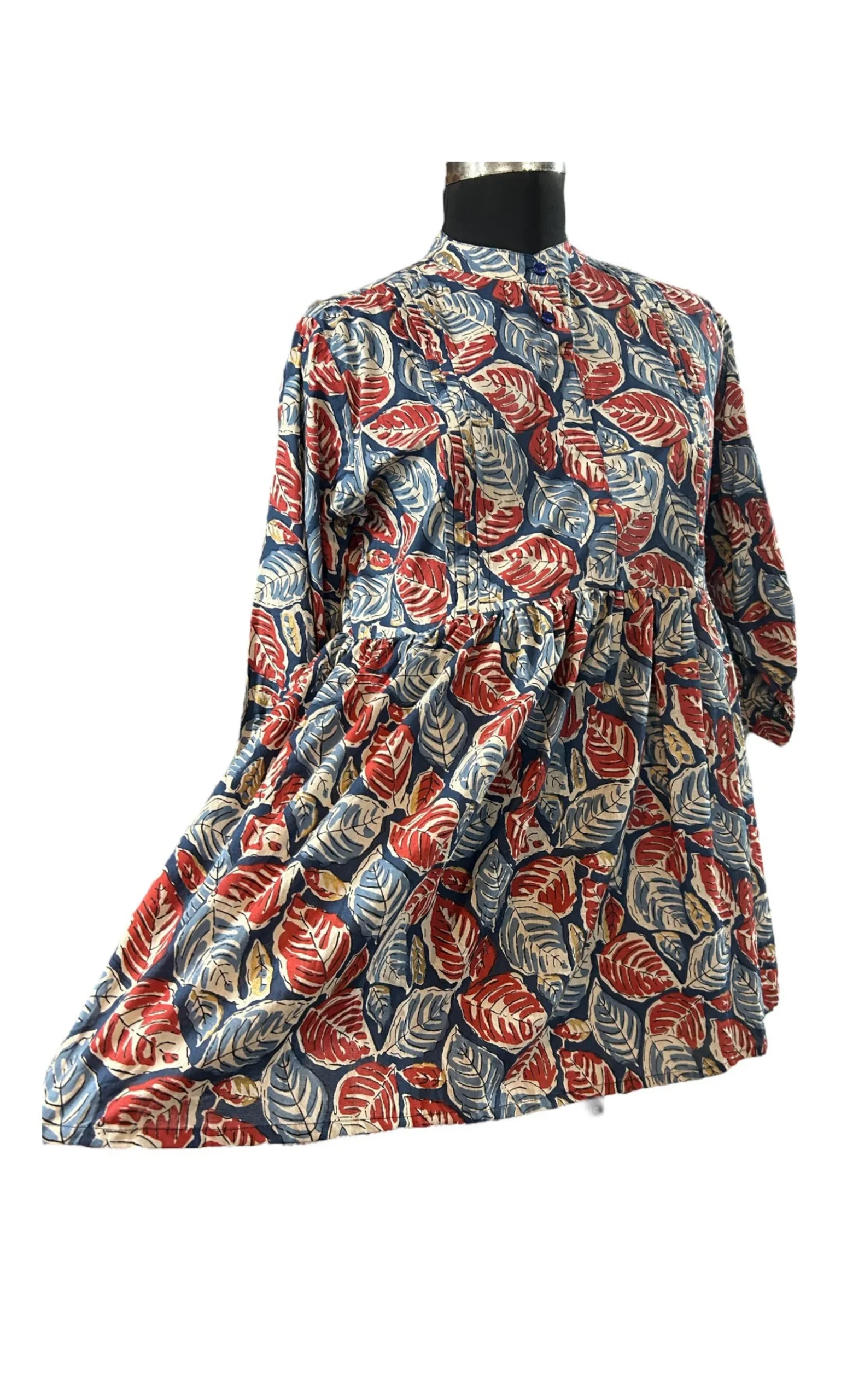 Beautiful Indian Hand block printed short dress