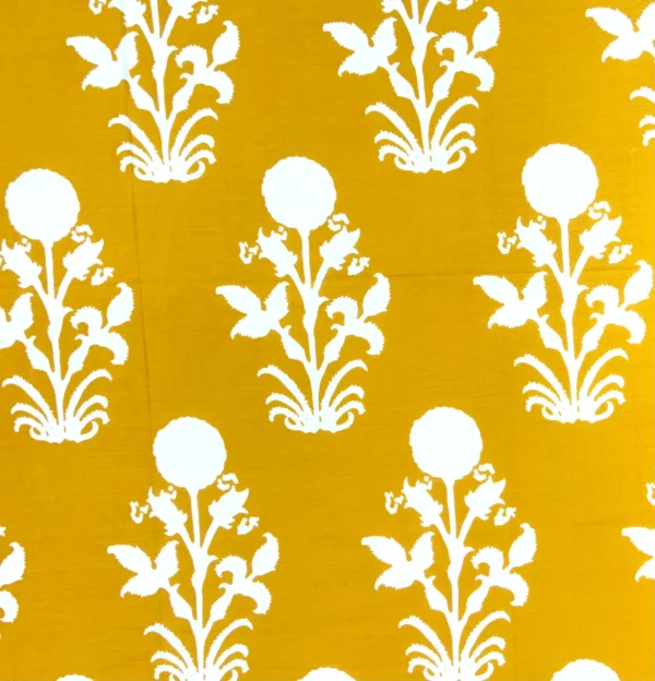 Mughal Hand Block Print Fabric