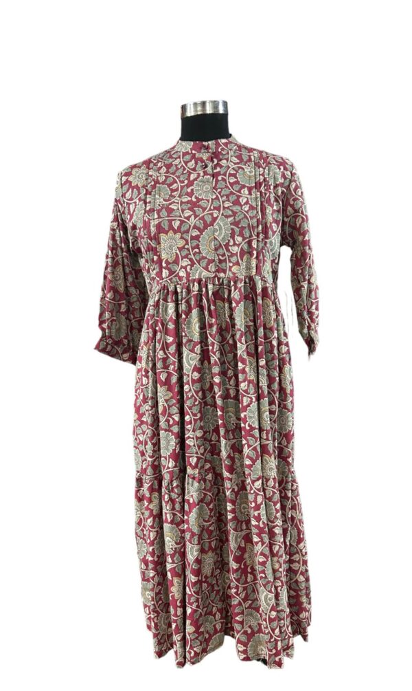 Beautiful Indian Hand block printed long dress