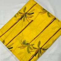 Yellow Palm Tree Fabric Tree Print Big Tree Fabric - Image 3