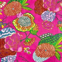 Pink Fruit Print 100 % Pure Cotton - Image 2