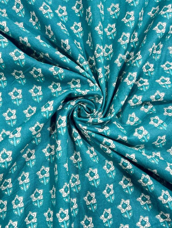 Indian Floral Print Fabric