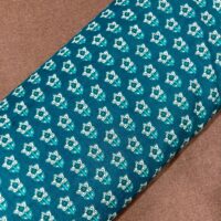 Indian Floral Print Fabric - Image 2