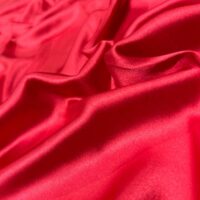 100% Indian Kasturi Plain Silk Fabric Plain Red Colour - Image 4