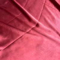 100% Indian Kasturi Plain Silk Fabric Plain Wine Colour - Image 5