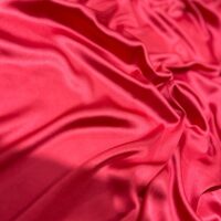 100% Indian Kasturi Plain Silk Fabric Plain Red Colour - Image 2