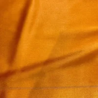 100% Indian Kasturi Plain Silk Fabric Plain Orange Colour - Image 5