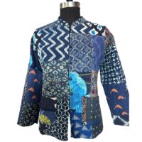 Simple Dark Blue Vintage Jacket - Image 4