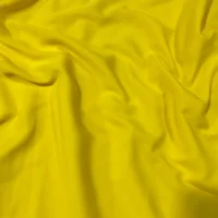 Light Yellow Plain Soft Crepe Fabric Dress Fabric Curtains Fabric - Image 2